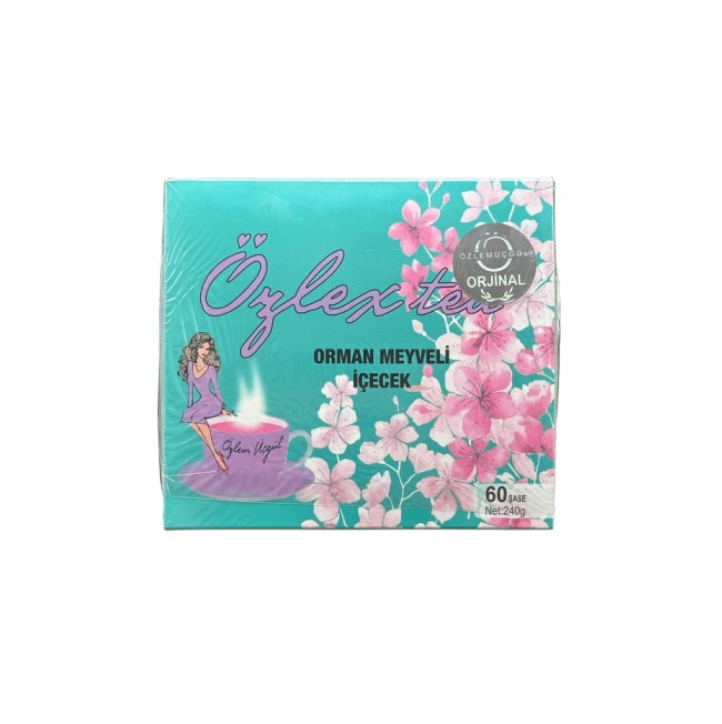 Ozlex Tea - ceai de slabit cu aroma de fructe de padure â€“ 60 plicuri